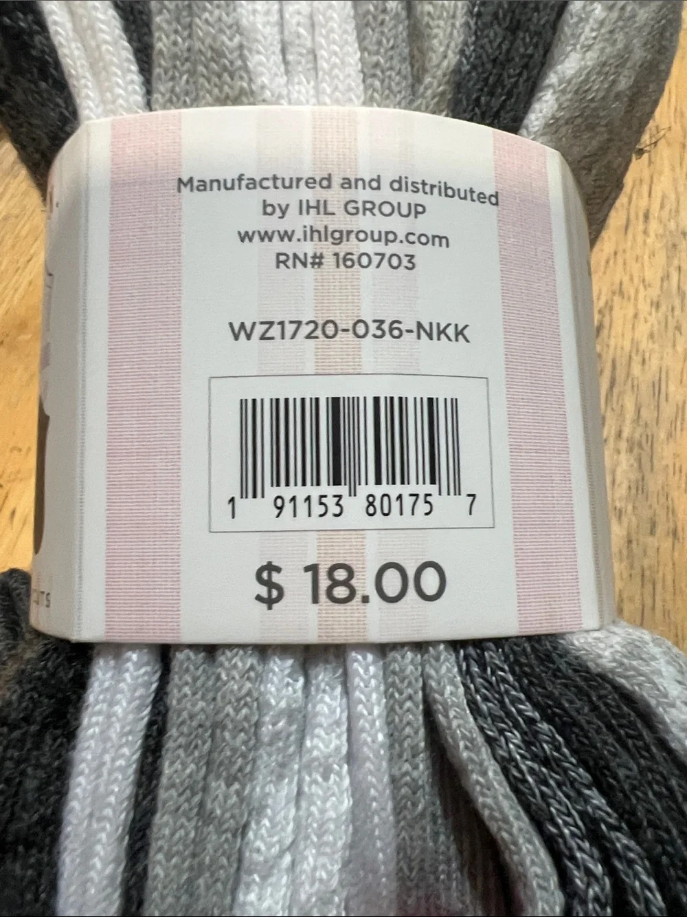 Rae Dunn Women's Low Cut Socks -  Gray white charcoal (10 Pair)